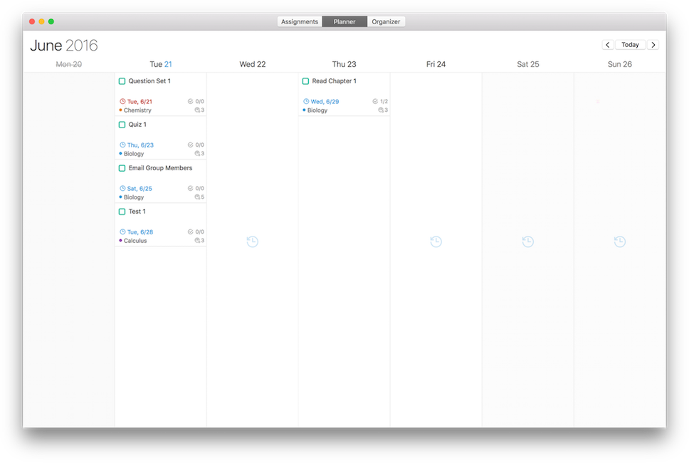 Mac planner app
