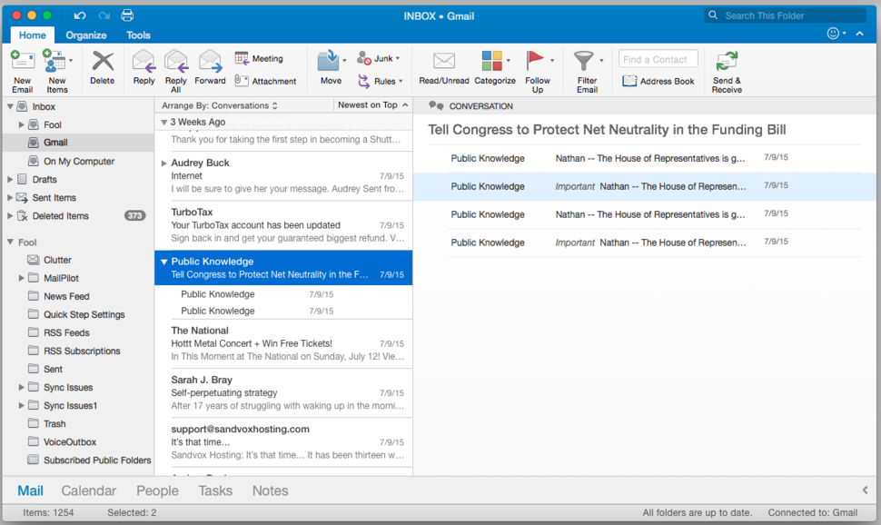 review of microsoft outlook for mac 2016